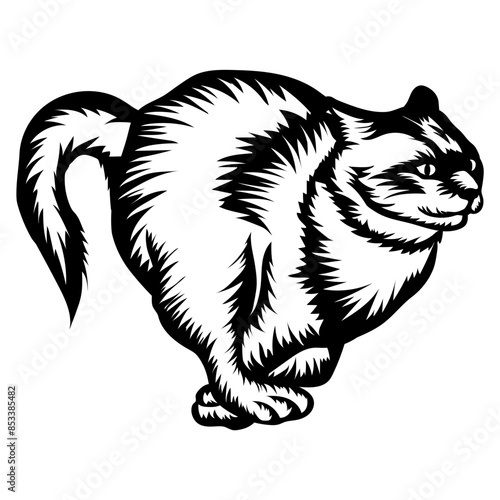 Cat Running