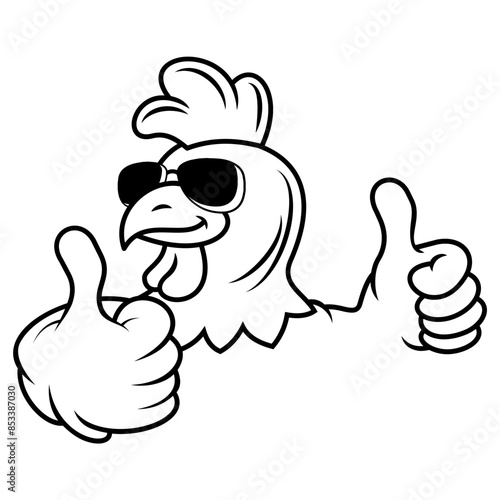 Cool Chicken  Chicken Farm Animals Chicken