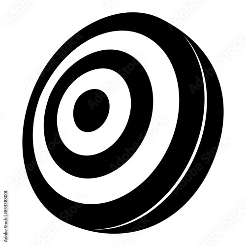 Dart Target Bulls Eye Empty