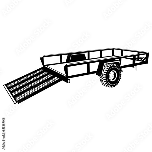 Drop Down Trailer  Boat Trailer Car Trailer Trailer