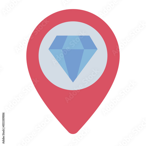 Location of luxury shop icon Free Download Location of luxury shop icon - GFXLoad