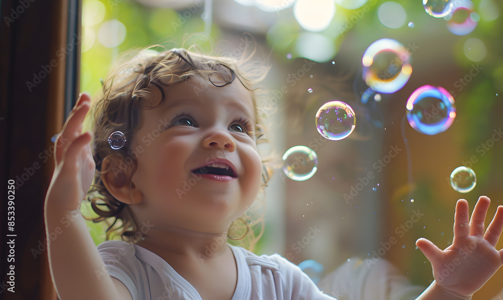 toddler or baby doing activities happily and having fun. toddler or baby doing activities happily and having fun.