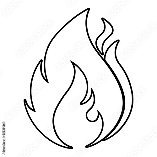 Flame Outline
