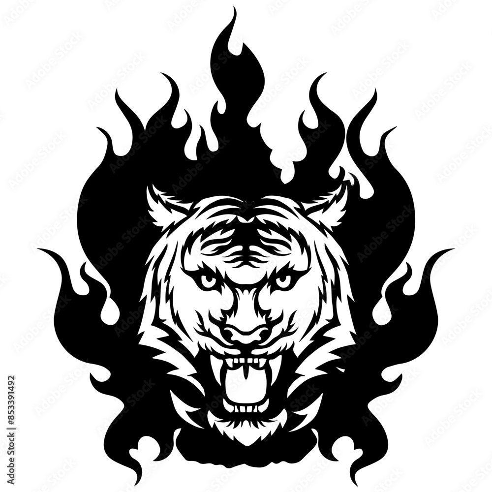 Flaming Tiger Flaming Tiger