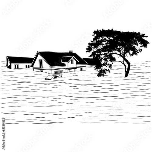 Flood Flooding Natural Disaster Flood