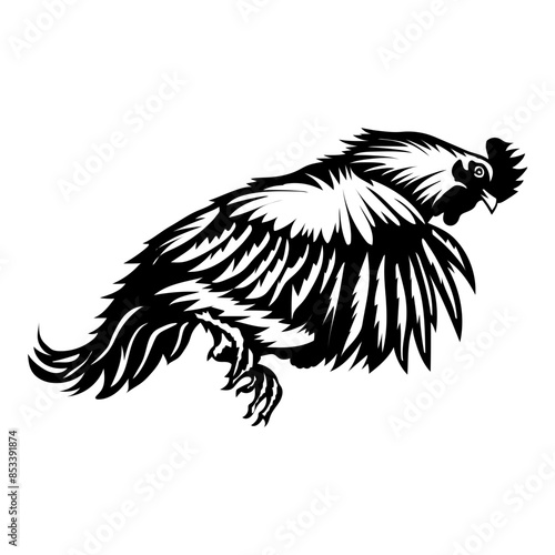 Flying Rooster