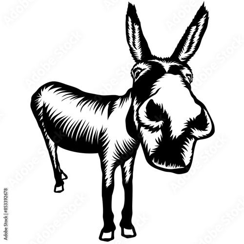 Funny Donkey Face