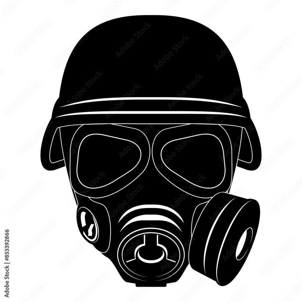 Gas Mask Helmet