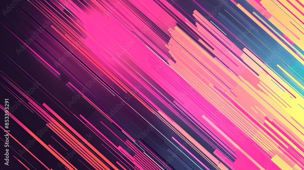abstract lines background gradient in cyberpunk style abstract lines background gradient in cyberpunk style