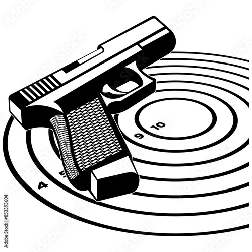 Gun Side View Logo