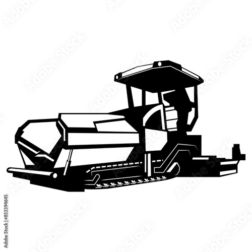 Heavy Equipment  Tracked Asphalt Paver