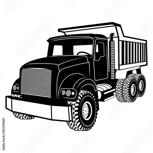 Heavy Equipment Dump Truck