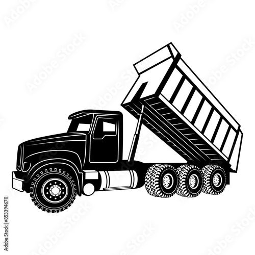 Heavy Equipment Dump Truck