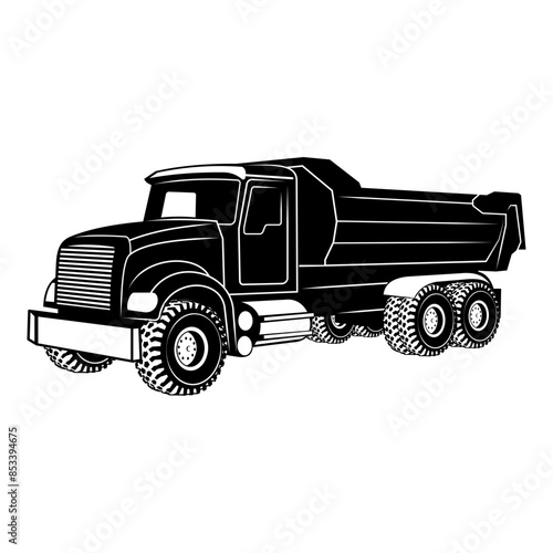 Heavy Equipment Dump Truck