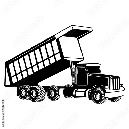 Heavy Equipment Dump Truck