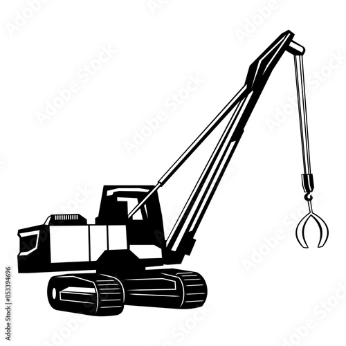 Heavy Equipment Pipelayer with Operator