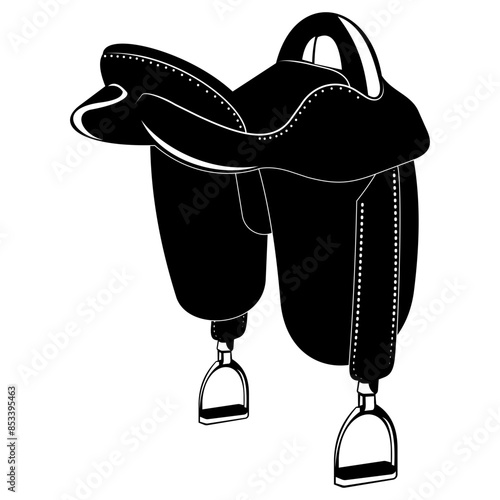 Horse Saddle Jockey Horse Riding Saddle