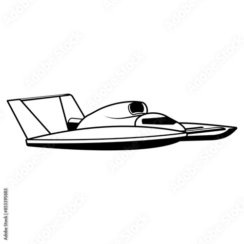Hydroplane Boat