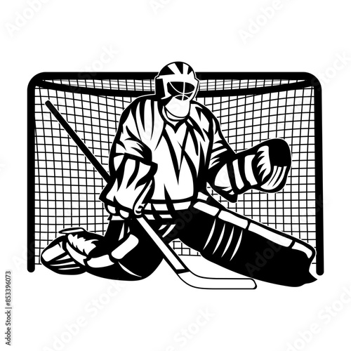 Ice Hockey Goalie
