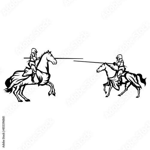 Knights Jousting