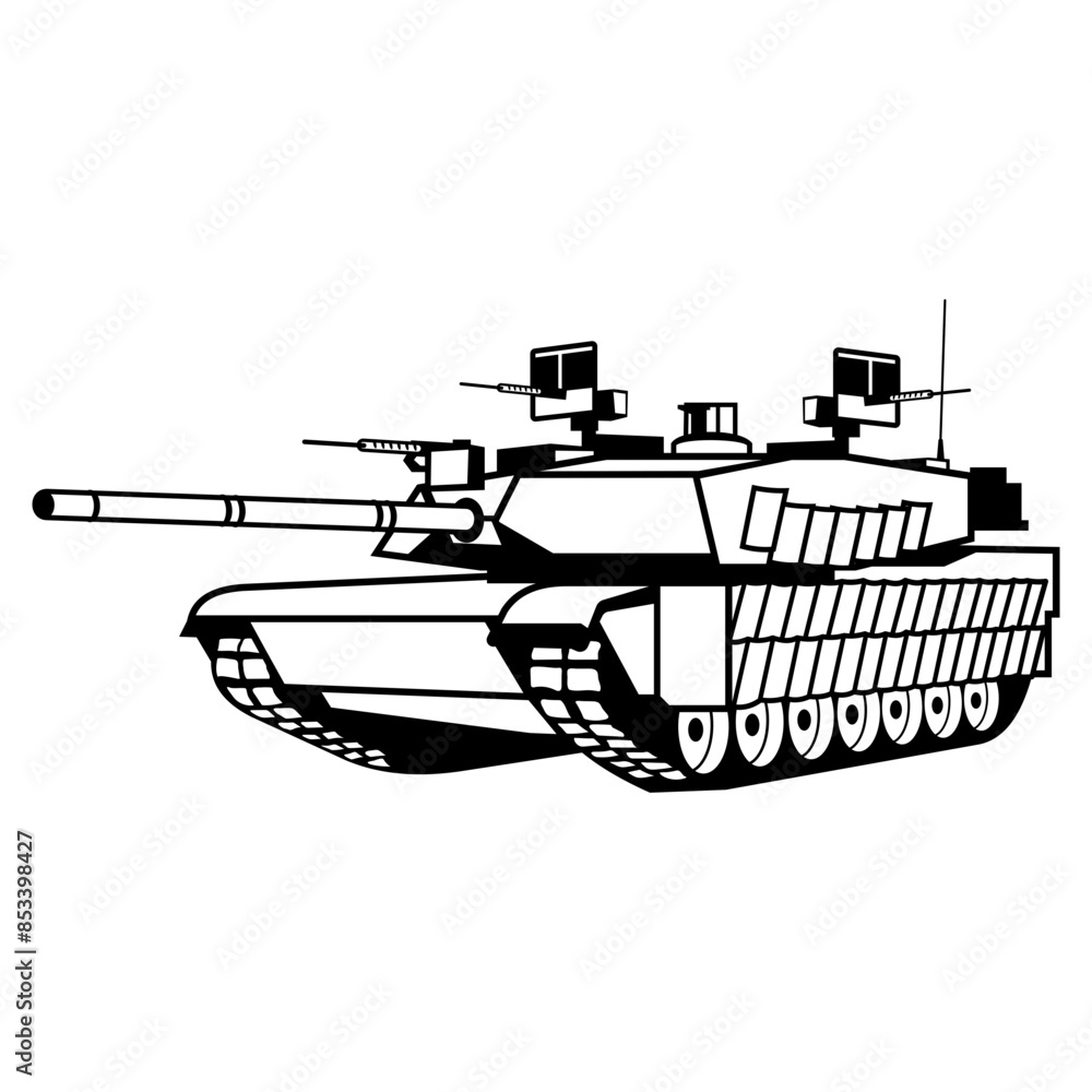 Obraz premium Main Battle Tank