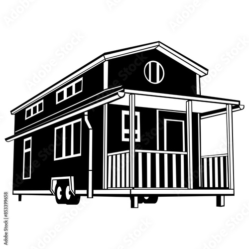 Mobile Home Home On Wheels House Mobile Home