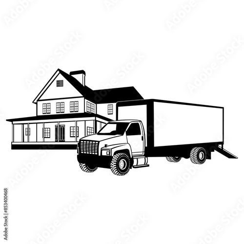 Moving Company Logo  Moving Service Movers Moving Company