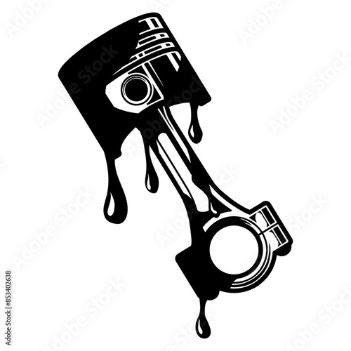 Piston In Oil