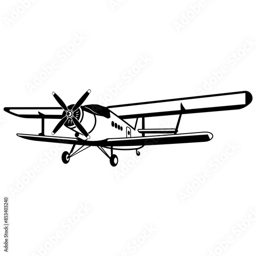 Propeller Airplane Style