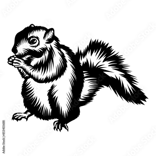 Red Bush Squirrel