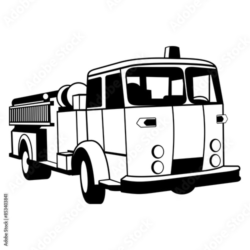 Retro Fire Truck