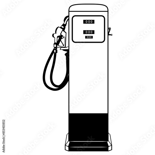 Retro Gas Pump