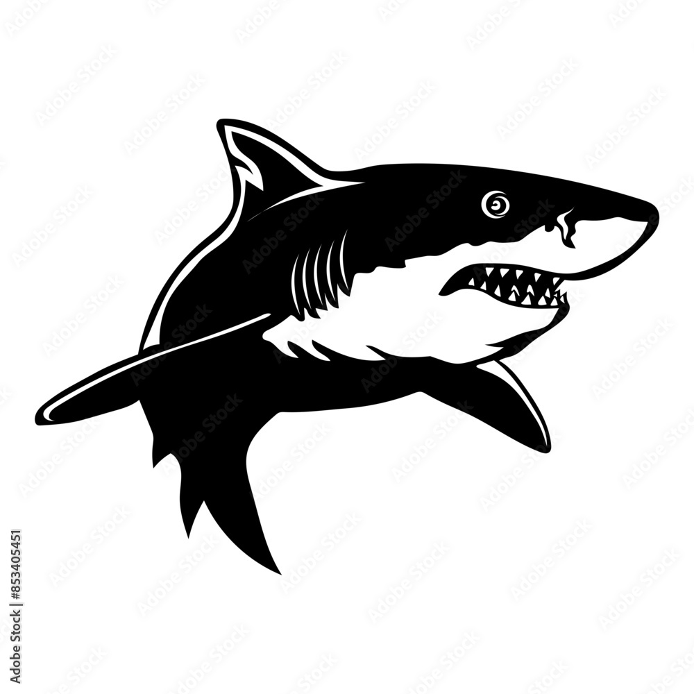 Obraz premium Shark Logo