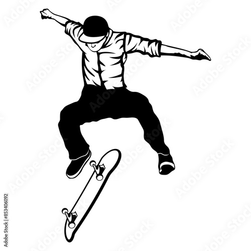 Skateboarding Style photo