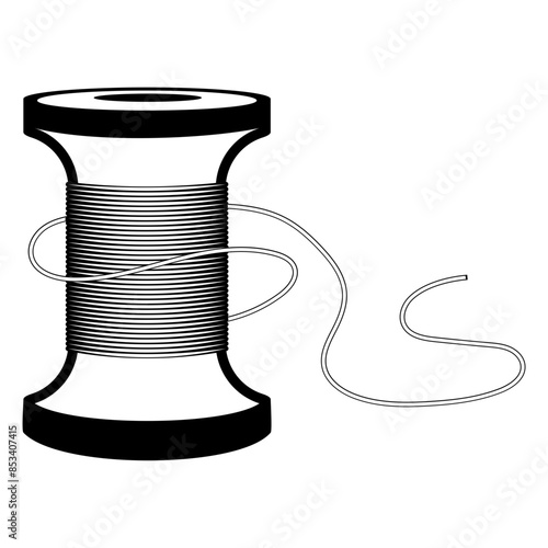 Spool With Thread Sewing Tailor Sewing