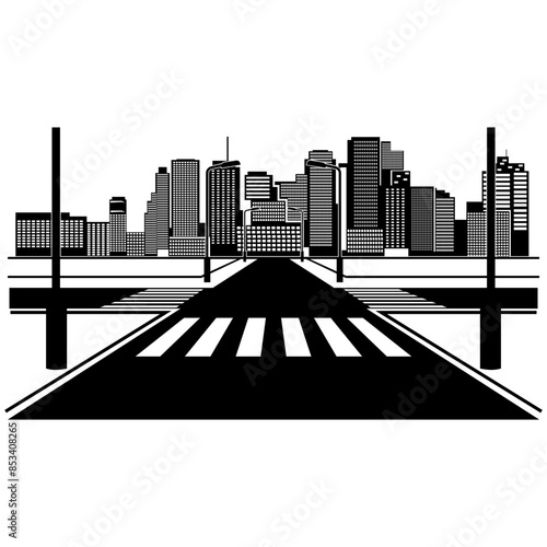 Street and Skyline