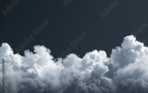 Cloudscape Against a Dark Sky