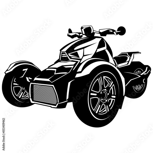 Three Wheel Motorcycle  Motorcycle Motorbike Motorcycle