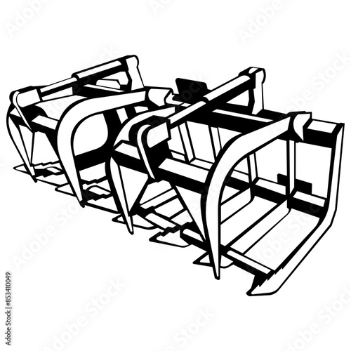 Tractor Parts Root Grapple