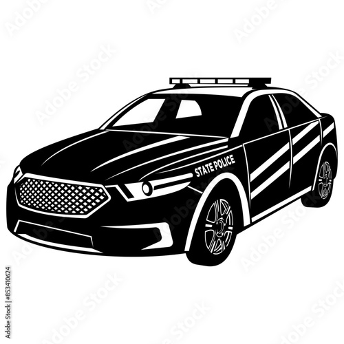 Trooper Police Car
