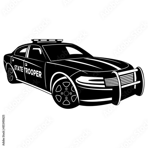 Trooper Police Car