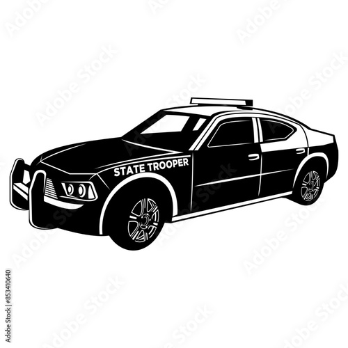 Trooper Police Car