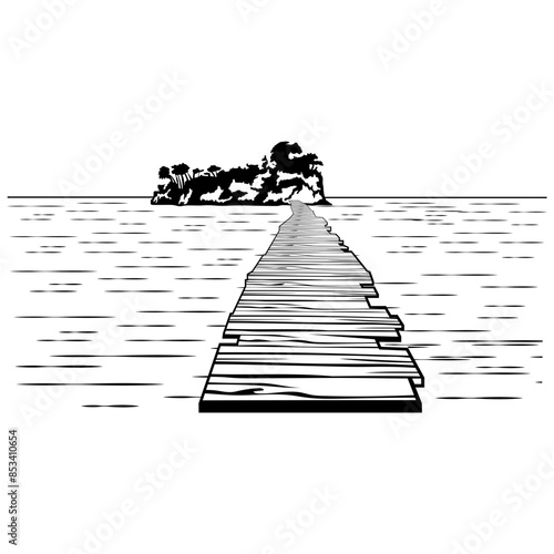 Tropical Island Bridge