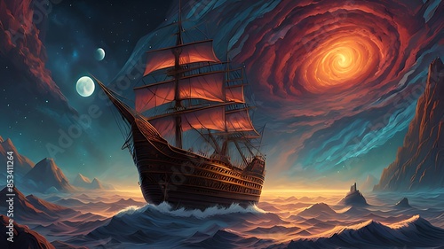 fantasy landscape with fire and clouds fantasy landscape with fire fire in the night beautiful view and seen beautiful background and wallpaper hd picture 