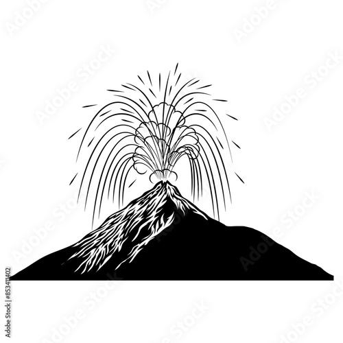 Volcano Eruption Exploding Volcano