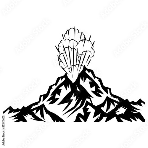 Volcano Eruption Exploding Volcano