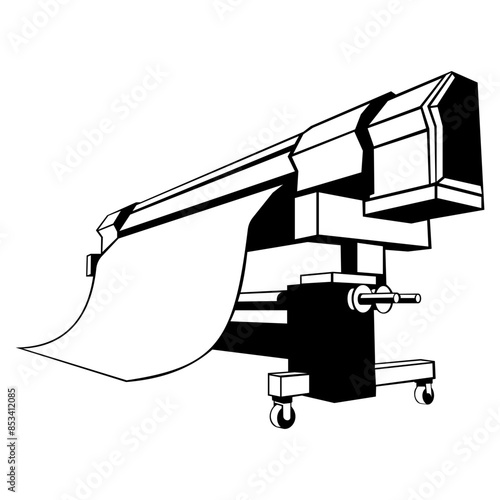 Wide Printer Machine