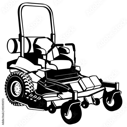 Zero Turn Mower Lawn Mower Landscaping Lawn Mower
