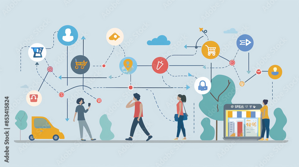 Customer journey mapping visualizes the steps a customer takes from awareness to purchase. By understanding these touchpoints businesses can optimize the customer experience Customer journey mapping visualizes the steps a customer takes from awareness to purchase. By understanding these touchpoints businesses can optimize the customer experience