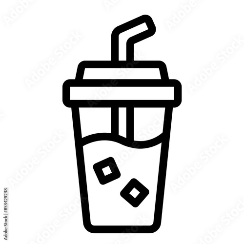 Softdrink take away icon